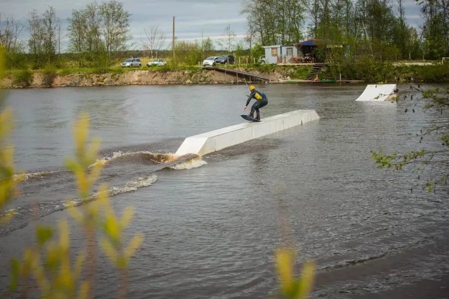 Вейк-парк Humanoid Wake Park & Boat в Санкт-Петербурге: Прокат, Легкий пар, Сауна, Вейкборд, Катер, Парусник, Акутивный Отдых, Вейк, Вейкпарк,