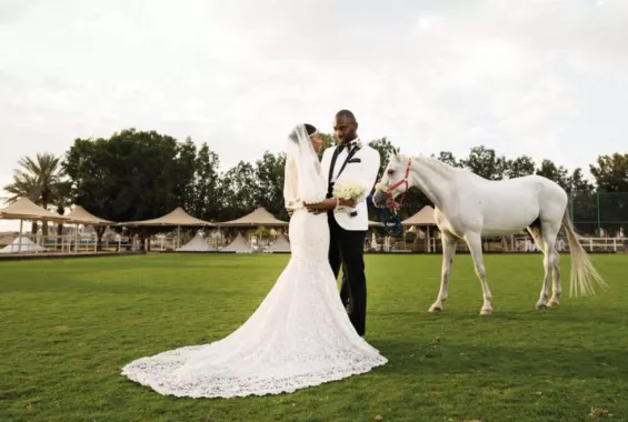 Организация свадебной церемонии «Dubai Polo & Equestrian Club»