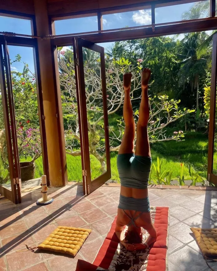 Студия Йоги Ubud Yoga House в Бали: Йога, Медитация , Растяжка , Джунгли, Jungles, Yoga, Meditation , Stretching ,