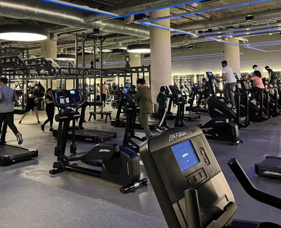 Тренажерный зал Warehouse Gym в Дубаи: Тренировки , Тренажёрный зал , Фитнес , Развиваться, Тренажёрный комплекс , Беговая дорожка , Следить за здоровьем,