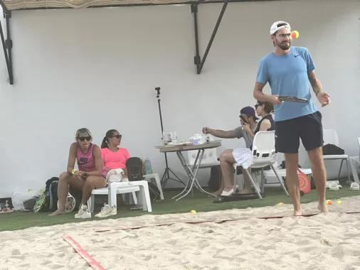 Теннисная площадка "Beach Tennis Yerevan"