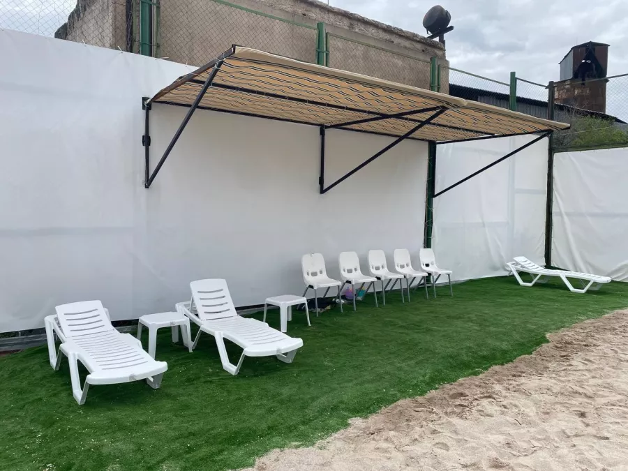 Теннисная площадка Beach Tennis Yerevan в Ереване: Пляжный Теннис, Активный Отдых, Коллективные Игры, Физическое Развитие, Турниры, Спортивные Площадки,