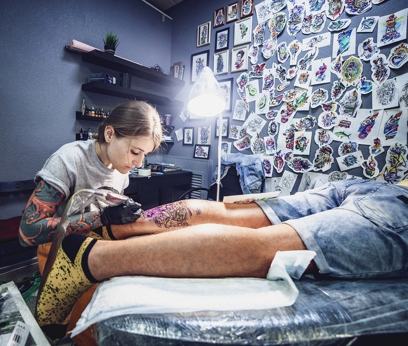 Тату салон First Ink Studio в Дубаи: Красота, Тату, Пирсинг,