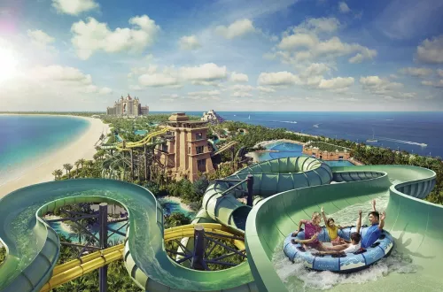 Аквапарк Aquaventure Waterpark  в  Дубаи