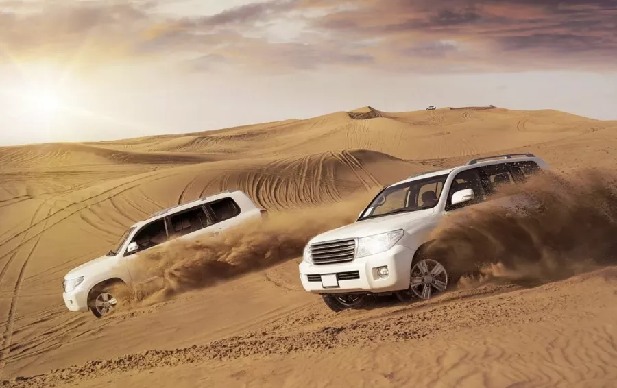 Сафари Desert Safari в Дубаи: Дюны, Пустыня, Автопутешествие , Барханы, Чилим, Всей семьей,