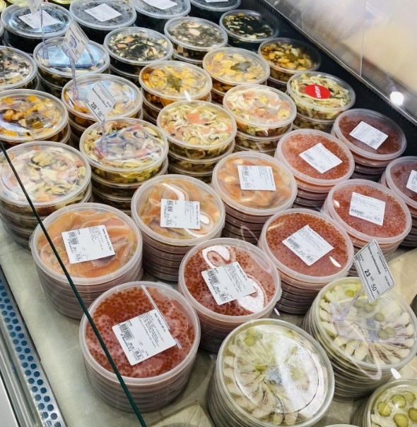 Магазин Морские деликатесы на Дорожной в Краснодаре: Баня, Морепродукты, Азиатская кухня, Доставка, Рыба, Масло,