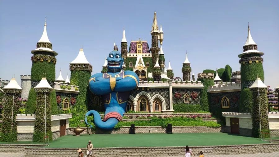 Парк The Dubai Miracle Garden в Дубаи: Парк, Природа, Цветы, Чудеса, Park, Flowers ,