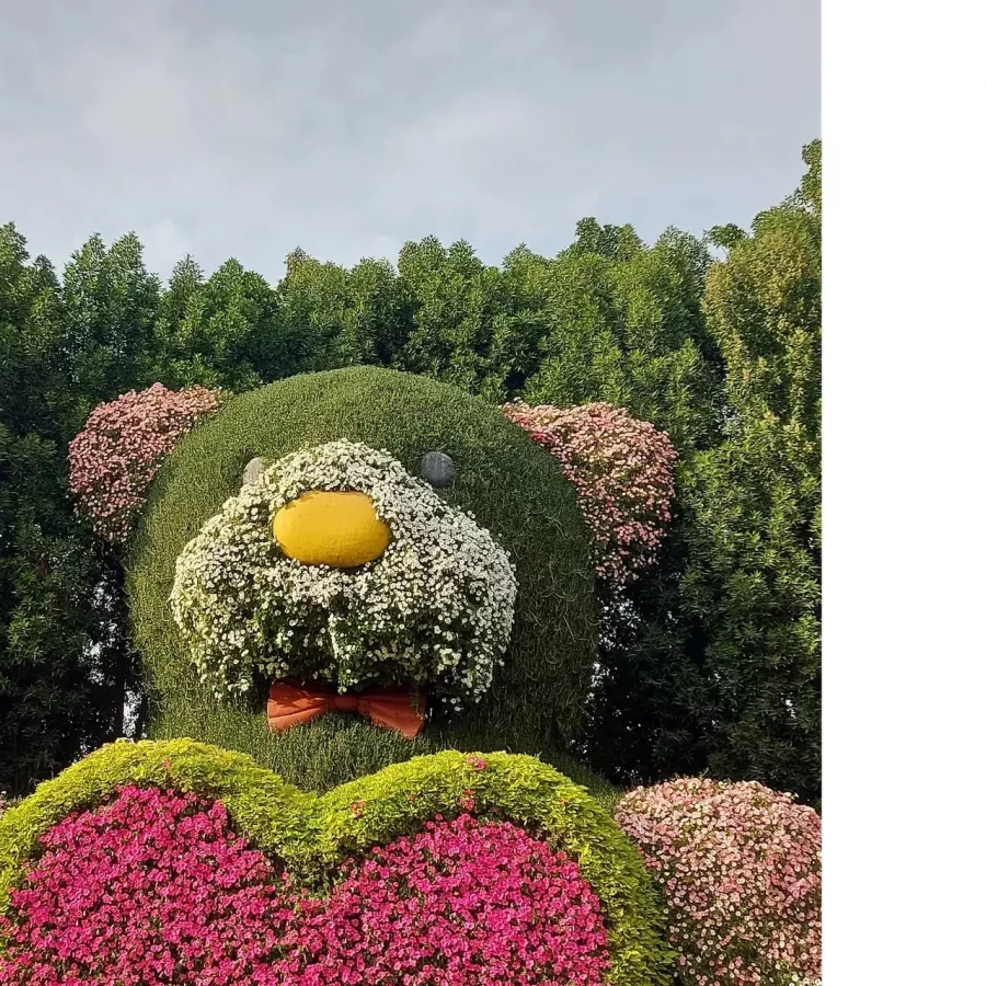 Парк The Dubai Miracle Garden в Дубаи: Парк, Природа, Цветы, Чудеса, Park, Flowers ,