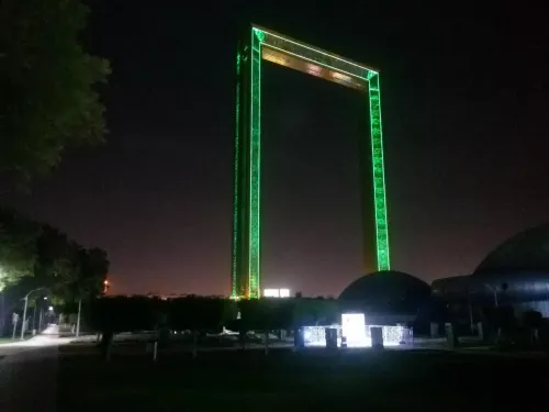 Смотровая площадка The Dubai Frame  в  Дубаи