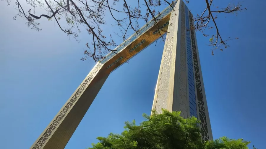 Смотровая площадка The Dubai Frame в Дубаи: Достопримечательность , Sight, Смотровая площадка, Парк, Высота, Height,