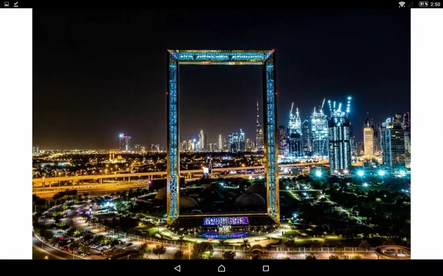 Смотровая площадка The Dubai Frame в Дубаи: Достопримечательность , Sight, Смотровая площадка, Парк, Высота, Height,