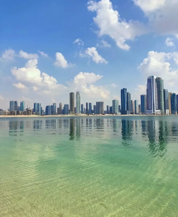 Парк Al Mamzar в Дубаи: Пляж, Возле воды, Парк, Park, Beach, Water,