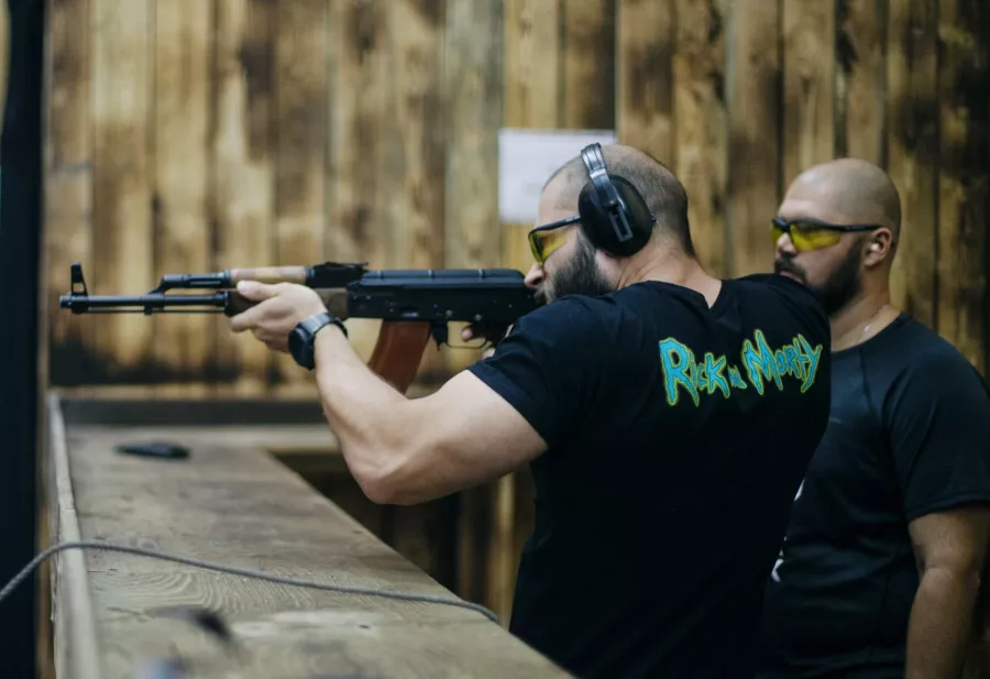 Стрелковый клуб Mushrif Range в Дубаи: Тир, Стрелковый клуб, Game, Игра, Shooting Range, Shooting,