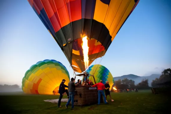 Полет на воздушном шаре "Hot Air Balloon Uae"