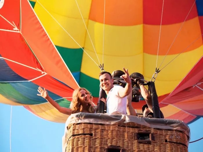 Полет на воздушном шаре Palm Monorail  в  Дубаи