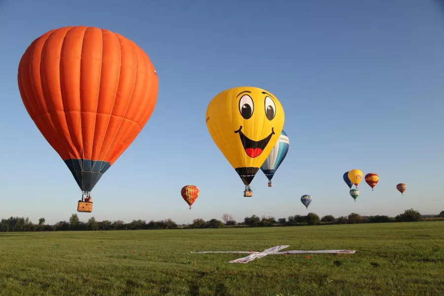 Полет на воздушном шаре Palm Monorail в Дубаи: Воздушный шар, Полет, Экстрим, Balloon, Aeroclub, Extreme,