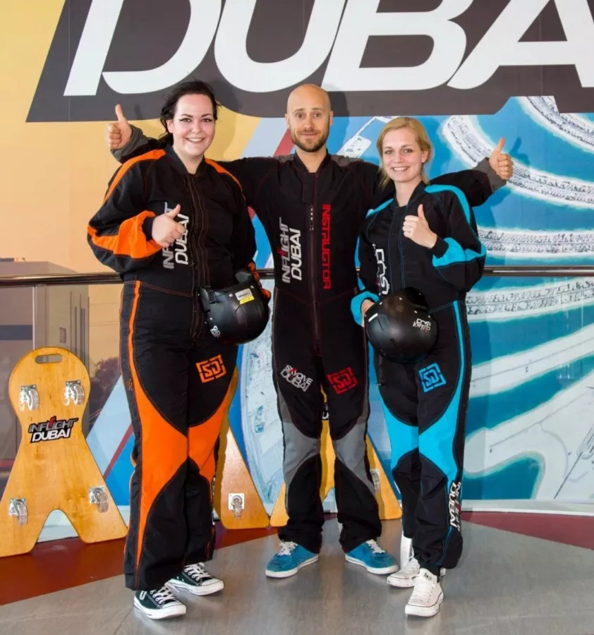 Аэроклуб Inflight Dubai Indoor Skydiving в Дубаи: Аэроклуб, Полет, Экстрим, Flight, Aeroclub, Extreme,