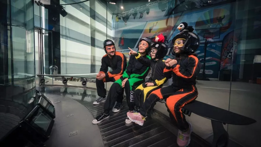 Аэроклуб Inflight Dubai Indoor Skydiving в Дубаи: Аэроклуб, Полет, Экстрим, Flight, Aeroclub, Extreme,
