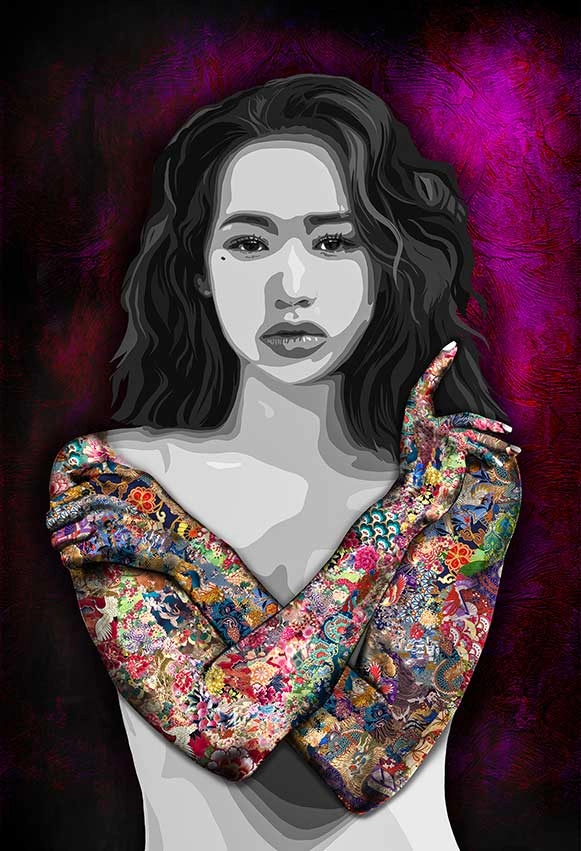 Художественная мастерская Kristel Bechara в Дубаи: Художник , Портрет, Рисунок, Artist, Drawing, Painting,