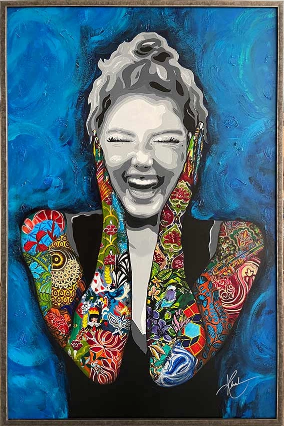 Художественная мастерская Kristel Bechara в Дубаи: Художник , Портрет, Рисунок, Artist, Drawing, Painting,