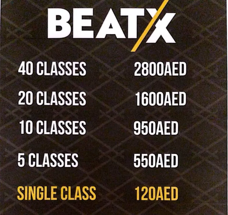 Спортивный зал BeatX в Дубаи: Развитие, Разное,