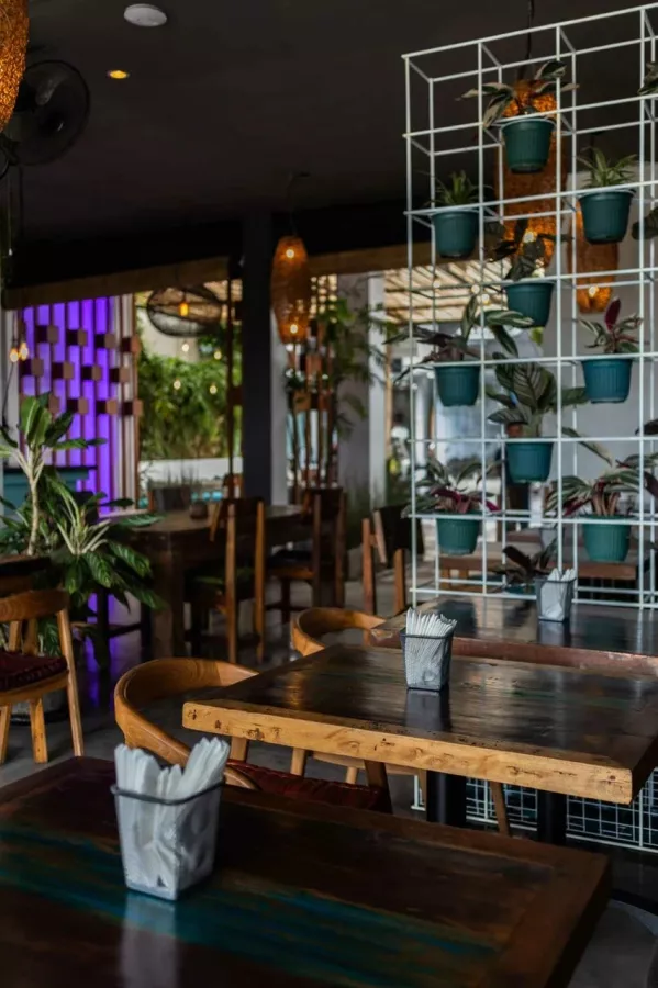 Ресторан District Canggu в Бали: Ресторан, Бизнес-лач, Банкетный зал, Dinner, Restaurant, Food,
