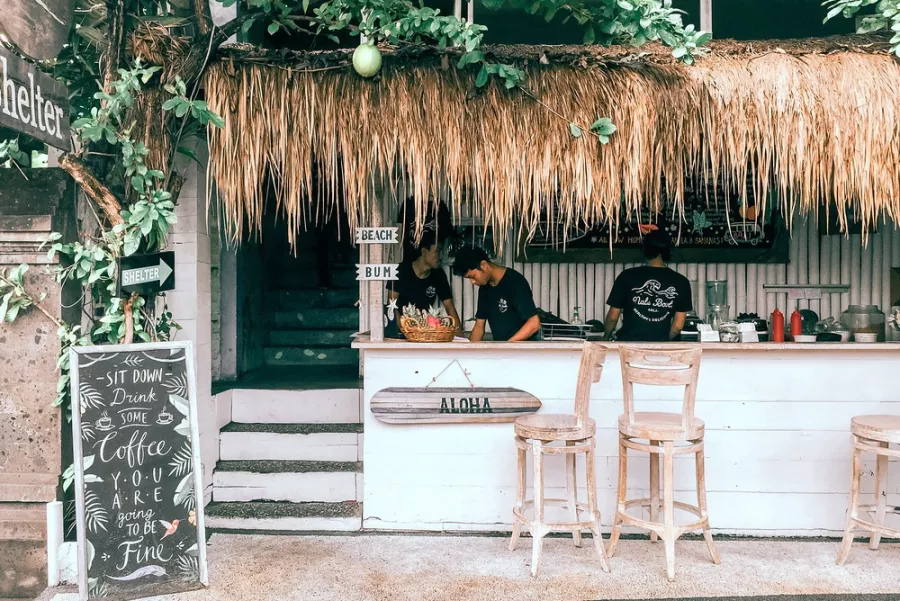 Ресторан Grain Bali в Бали: Ресторан, Бизнес-лач, Банкетный зал, Dinner, Restaurant, Food,