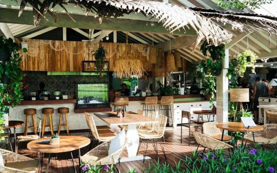 Ресторан Nasi Bali Restaurant & Bar Legian в Бали: Ресторан, Бизнес-лач, Банкетный зал, Dinner, Restaurant,