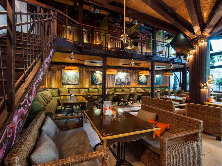 Ресторан Nasi Bali Restaurant & Bar Legian в Бали: Ресторан, Бизнес-лач, Банкетный зал, Dinner, Restaurant,