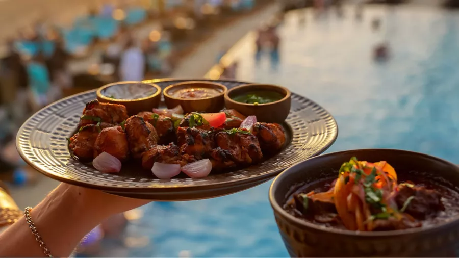 Ресторан Ambermoon Restaurant Bali в Бали: Ресторан, Бизнес-лач, Банкетный зал, Dinner, Restaurant, Food,