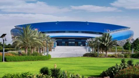 Спортивный комплекс Hamdan Sports Complex в Дубаи: Развиваться, Спортивный комплекс , Бассейн , Велотренировки, Тренажёрный зал , Водное Поло, Water polo, Sport, Следить за здоровьем,