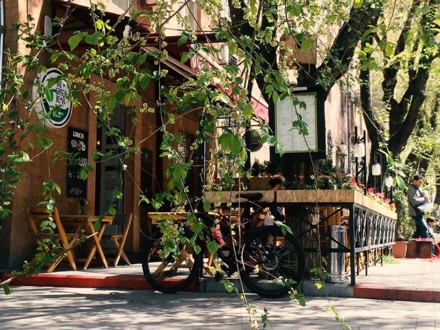 Кафе Green Bean в Ереване: Европейская кухня, Завтраки, Для веганов, Выпечка, Можно с животными, На каждый день, Встретиться с друзьями,