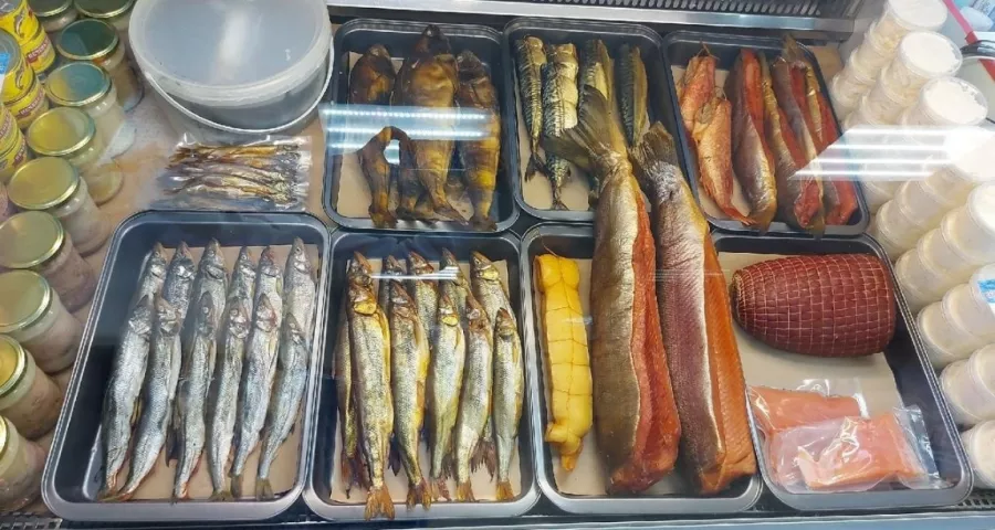 Магазин Вкусная Рыбка на Вильгельма де Геннина в Екатеринбурге: Покушать, Морепродукты, Рыба, Продуктовый, Икорный магазин, Фишмаркет, Банные закуски,