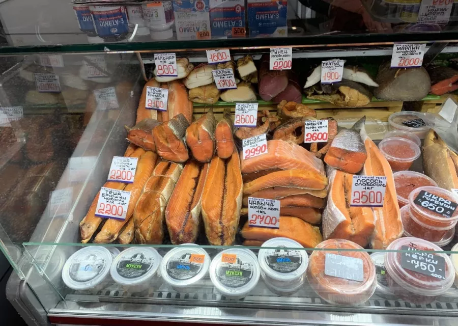 Магазин морепродуктов Moresole в Екатеринбурге: Морепродукты, Покушать, Рыба, Продуктовый, Икра, Фишмаркет, Банные закуски,
