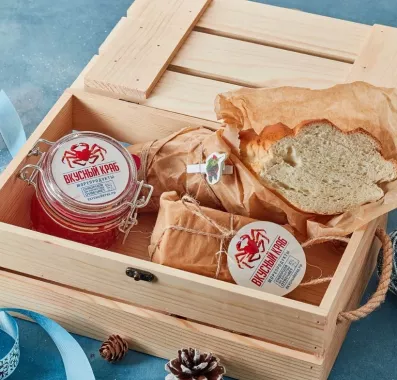 Магазин морепродуктов "Вкусный Краб"