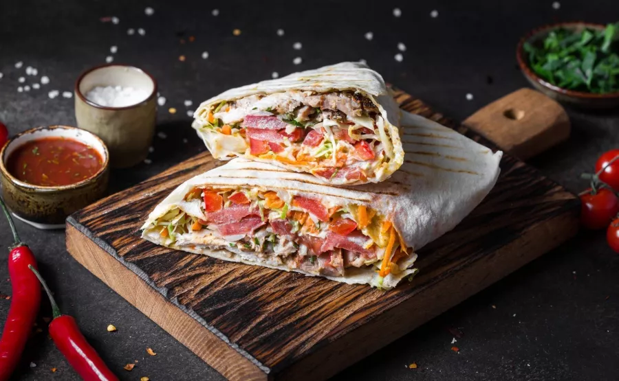 Кафе быстрого питания Шаурма от души на Заполярной в Краснодаре: Еда, Вкусно, Гирос, Картошка, Хотдог, Фастфуд, Шаверма, Бургеры,