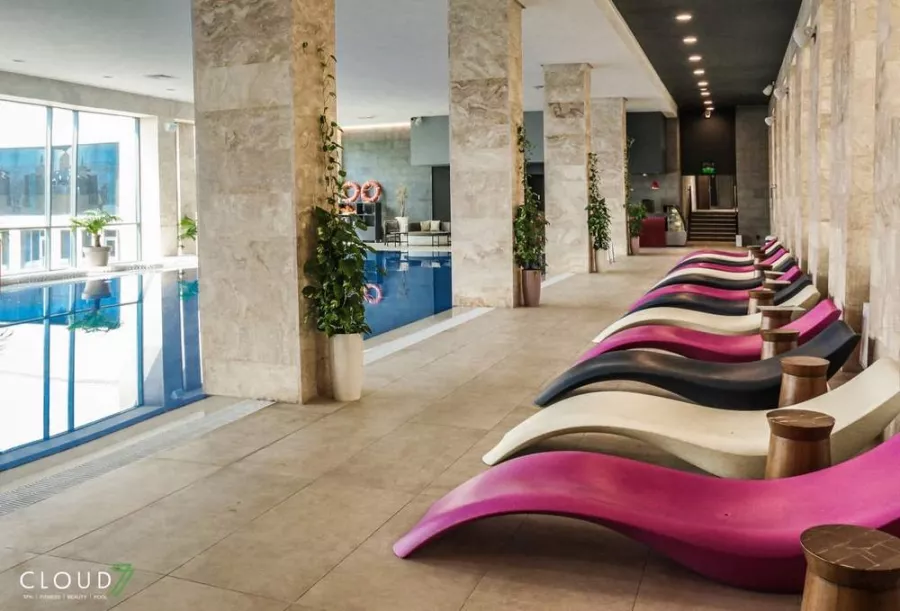 Фитнес-клуб Cloud7 Wellness & Spa в Ереване: Фитнес, Тренажеры, Тренировка, Персональный тренер, Массаж, Бассейн, Spa,