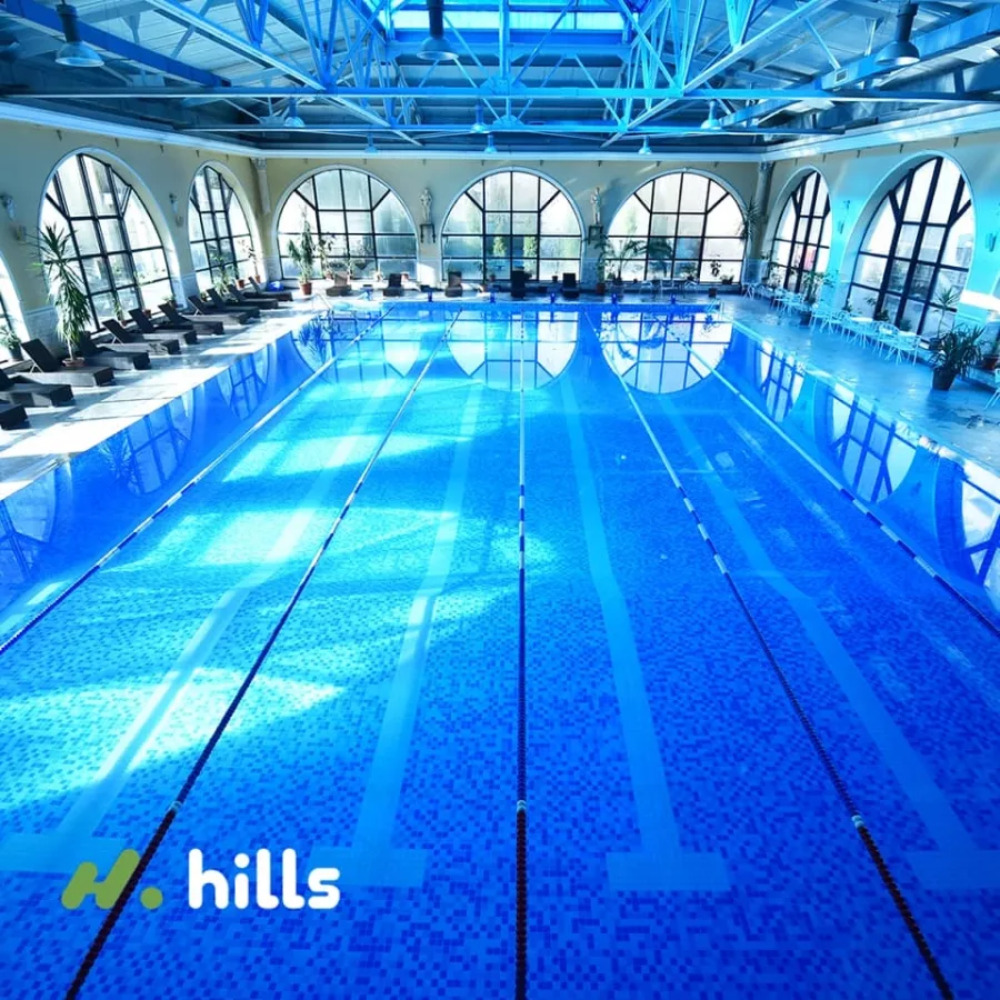 Спортивный комплекс Hills в Ереване: Тренажерный зал, Открытый бассейн, Групповые тренировки, Персональный тренер, Теннисный корт, Детская комната, Фитнес, Тренировка, Сауна,