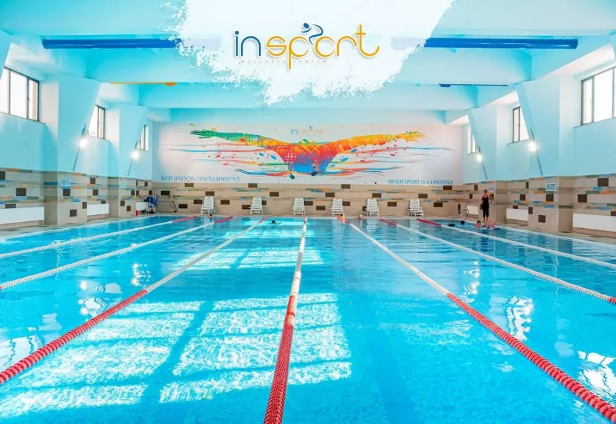 Спортивный комплекс InSport в Ереване: Тренажерный зал, Фитнес, Групповые тренировки, Персональный тренер, Бассейн, Сауна, Йога,
