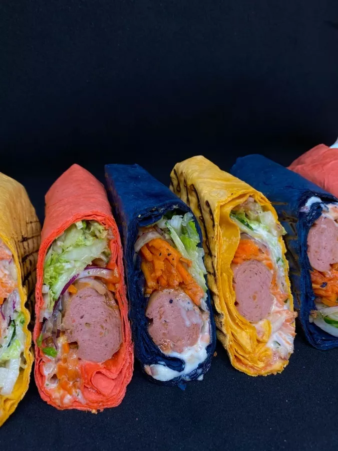 Кафе быстрого питания Мясо&Лаваш на Геленджикской в Геленджике: Шаурма, Гирос, Шашлык, Доставка, Напитки, Фастфуд, Шаверма, Вкуснаяеда, Картошка,