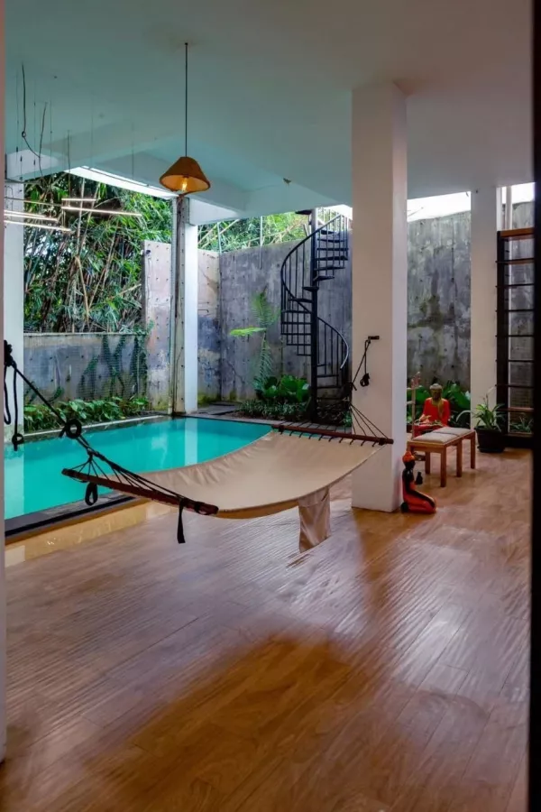 Студия Йоги Ubud Yoga Centre в Бали: Йога, Растяжка, Медитация, Бассейн, Swimming pool , Yoga, Stretching , Meditation ,
