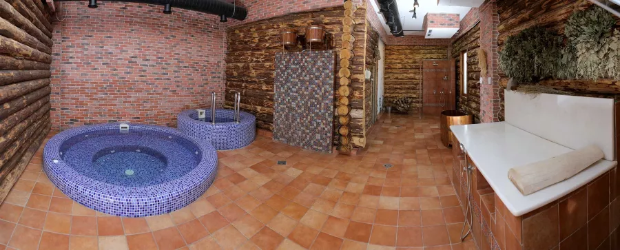 Русская Баня в Toscana Hotel Complex в Ереване: Банщик, Легкий пар, Русская баня, Купель, Бассейн, Отель,