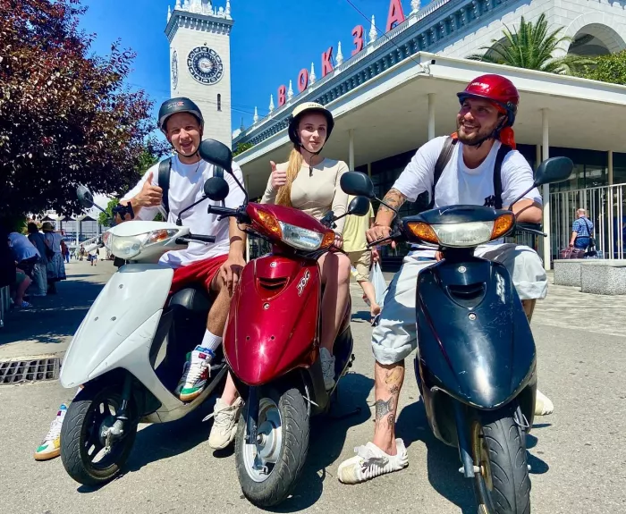 Сочи-мото.рф  АРЕНДА СКУТЕРА Сочи и Адлер