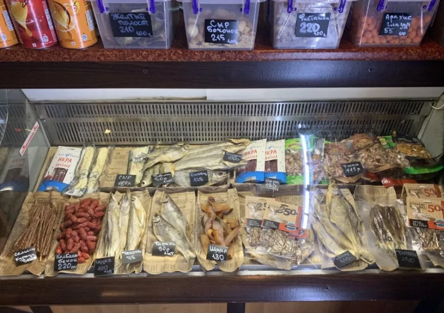 Магазин Пивовар в Сочи: Пиво, Снековая продукция, Рыба, Морепродукты, Банные закуски, Безалкогольные напитки, Разливной сидр,