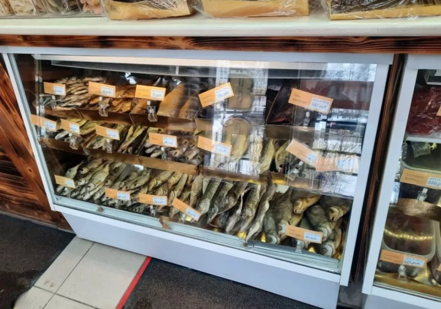 Магазин Пивной Дворик №1 на Ковалевской в Санкт-Петербурге: Еда, Морепродукты, Закуски, Пиво, Рыба,