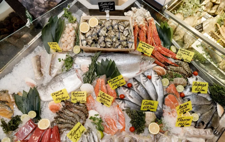 Магазин More Fish`ka на Социалистической в Ростове-на-Дону: Покушать, Икорный магазин, Фишмаркет, Банные закуски, Рыба, Деликатесы, Морепродукты,