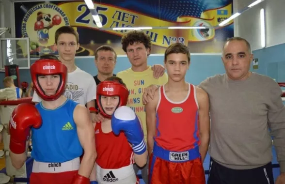 Зал бокса "им. Николая Павлюкова"