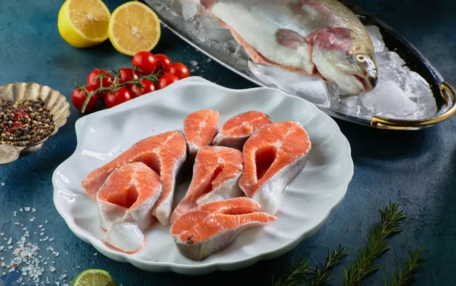 Магазин Карельская форель на Планерной в Санкт-Петербурге: Фишмаркет, Продуктовый, Морепродукты, Рыба, Покушать, Икорный магазин, Банные закуски,