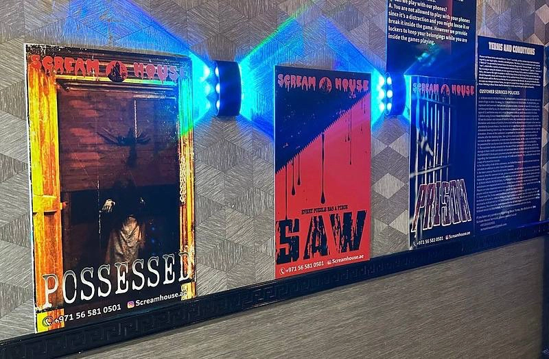Квест Scream House Horror Escape Games в Дубаи: Квест , Загадки, Games, Страшная Игра , Страшная Комната, Логическая игра , Horror , Horror Games , Escape , Развлечение,