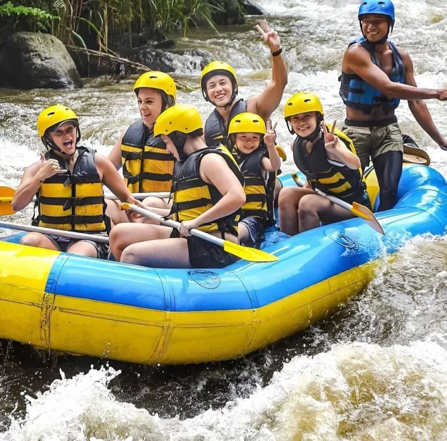 Рафтинг Ubud Рафтинг Bali в Бали: Рафтинг, Rafting, Квадроцикл, Водопад, ATV, Waterfall, Река, River,